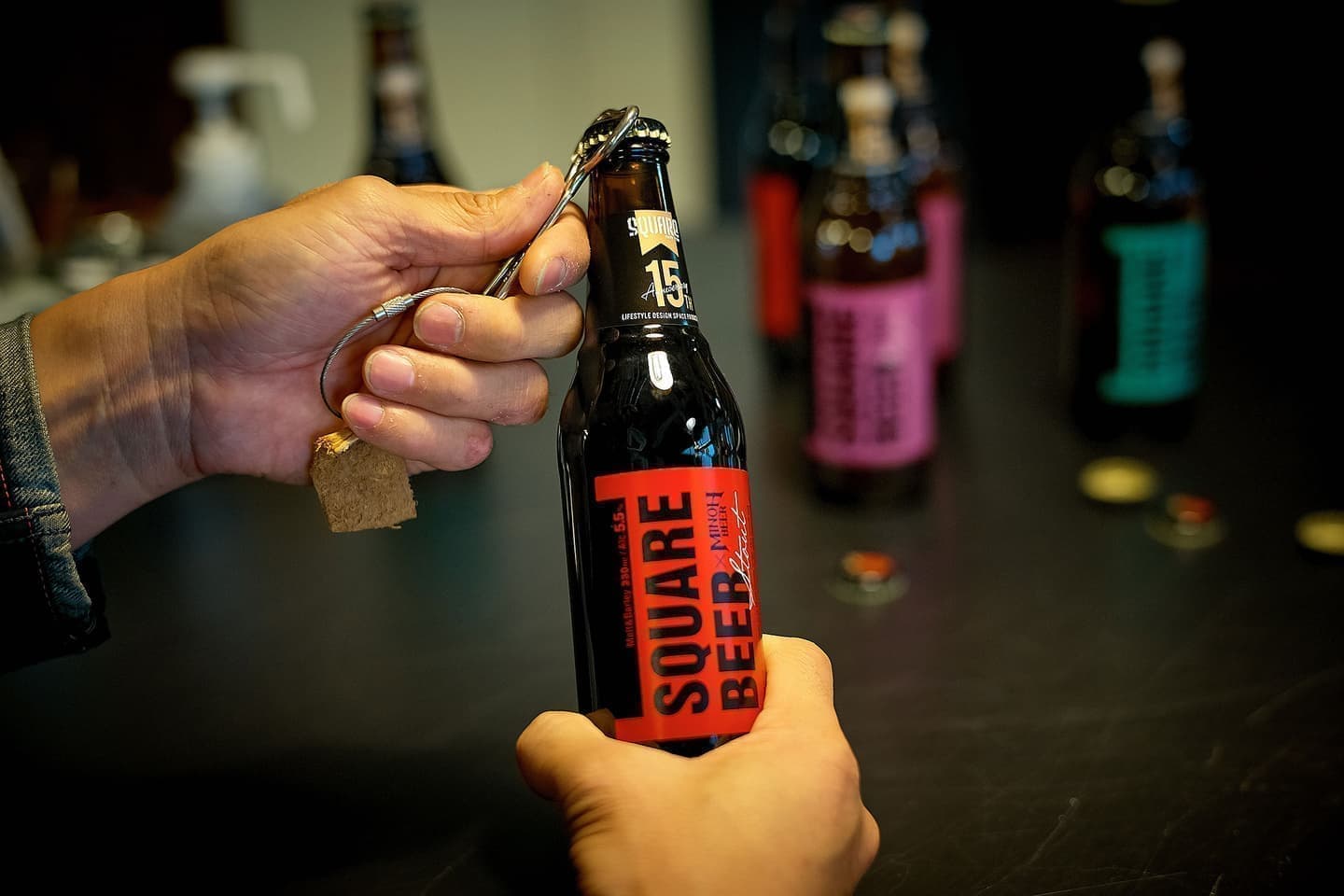 北摂ブランディング_ビールボトルデザイン